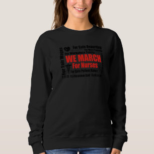 Sudadera Marchamos Por Las Enfermeras Del Millón De Enferme