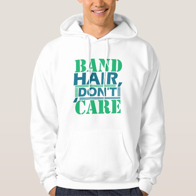 Sudadera Marching Band Hair Don't Care (Anverso)