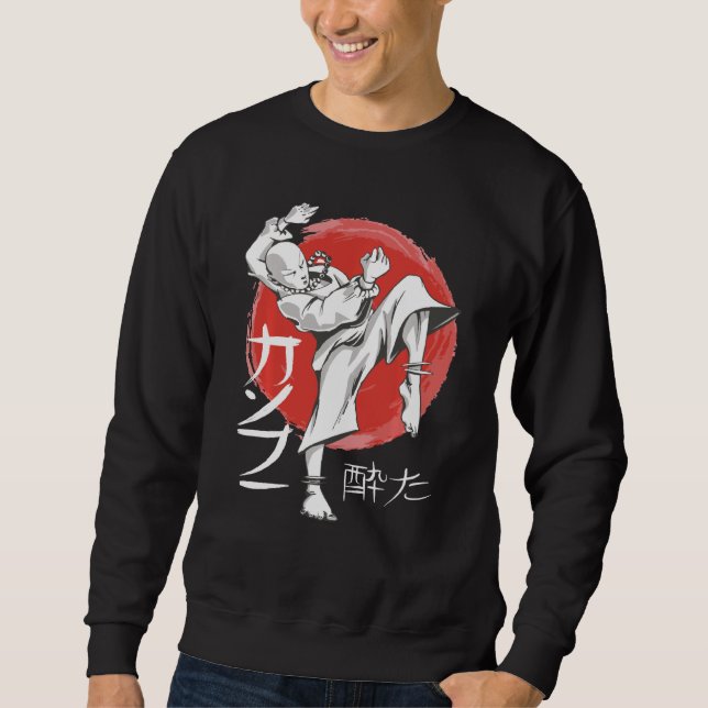 Sudadera Marcial Funny Kung Fu (Anverso)