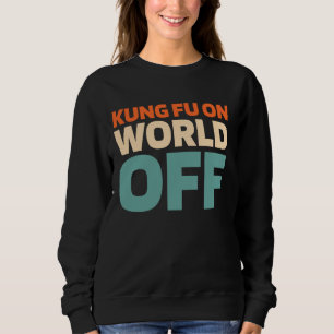 Sudadera Marcial Retro Kung Fu - Kungfu Vintage Kung Fu