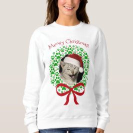 Sudadera Marco fotográfico de Meowy Navidades divertidos
