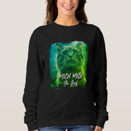 Sudadera Marco Meow Moderno – Foto de Nombre de Gato Person