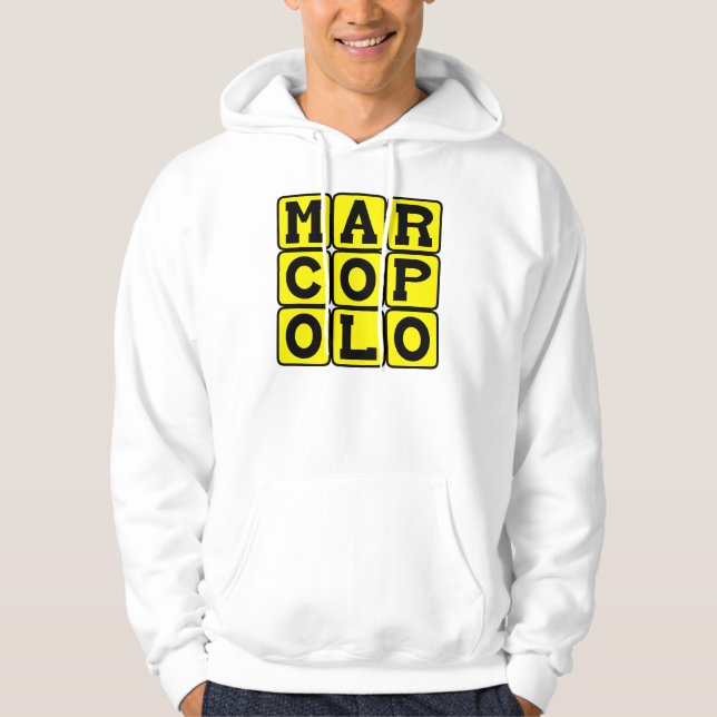 Sudadera Marco Polo, explorador italiano (Anverso)