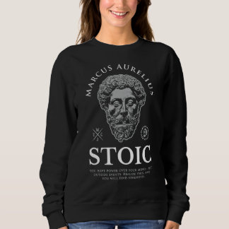 Sudadera Marcus Aurelius Cita u201CFind Fortalu201D Stoi