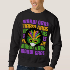 Sudadera MARDI GRAS Afro