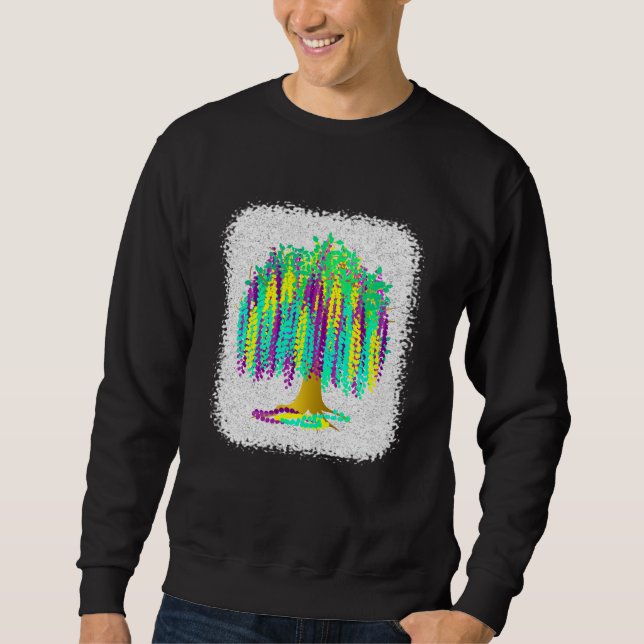 Sudadera Mardi Gras Bead Tree 2023  1 (Anverso)