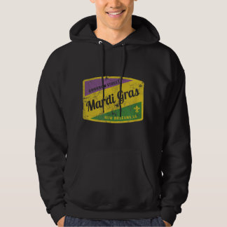 Sudadera Mardi Gras Bourbon Street y New Orleans Retro Rega