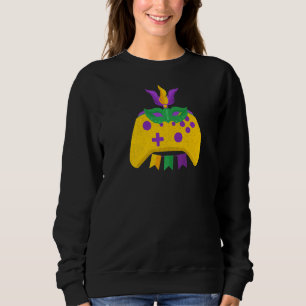 Sudadera Mardi Gras Carnival Video Game Controller Cajun Fe