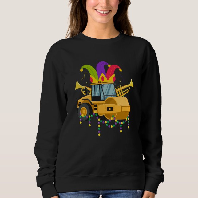 Sudadera Mardi Gras Construction Celebrations Fat Tuesday P (Anverso)