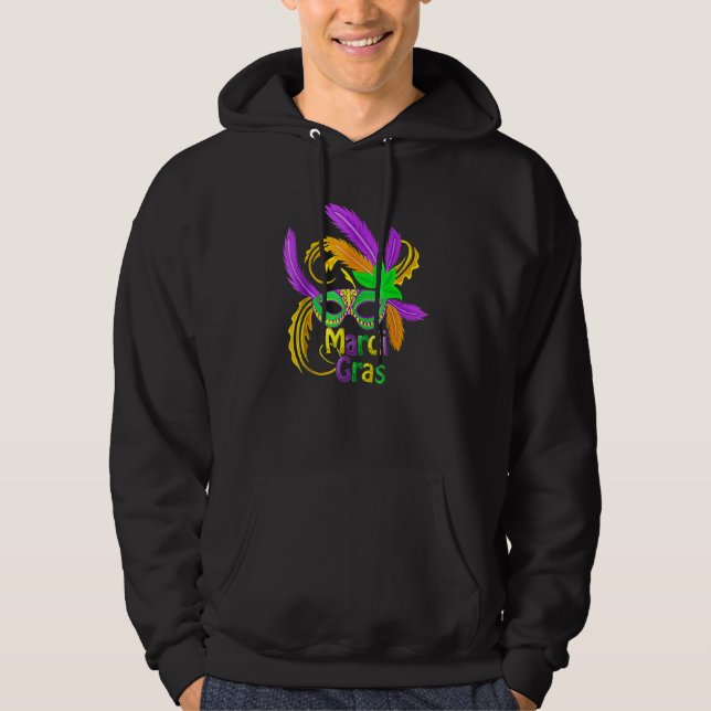 Sudadera Mardi Gras Cool Pancake Tuesday Holiday Funny Gift (Anverso)