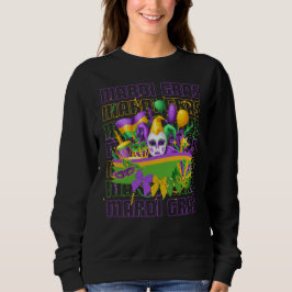 Sudadera MARDI GRAS Coquette Masqerade