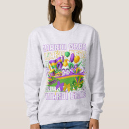 Sudadera MARDI GRAS Coquette Masqerade