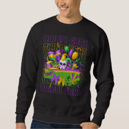 Sudadera MARDI GRAS Coquette Masqerade