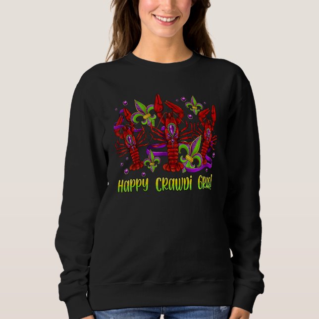 Sudadera Mardi Gras Crawfish Costume Shirt Carnaval Party T (Anverso)