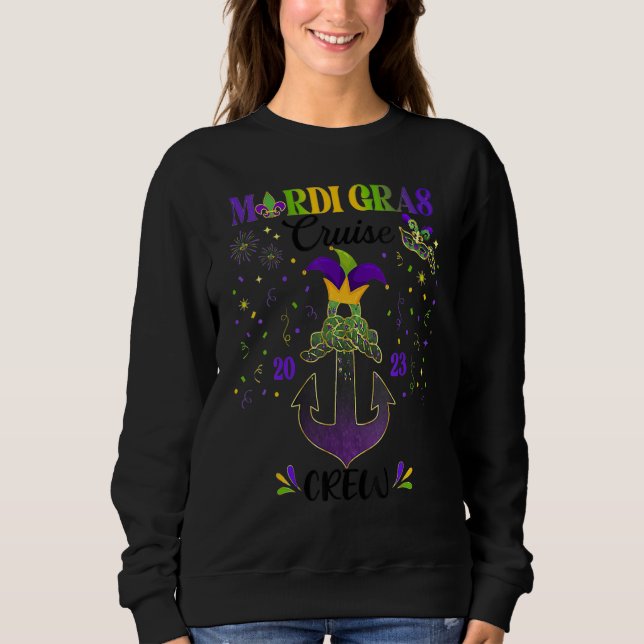 Sudadera Mardi Gras Cruise Carnival Trip (Anverso)