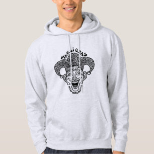 Sudadera Mardi Gras Jester b/w