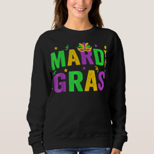 Sudadera Mardi Gras Mujeres Hombres Mardi Gras Niños Mardi