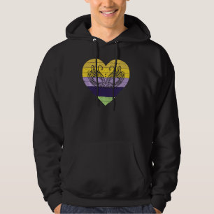 Sudadera Mardi Gras Peace Love Funny Mardi Gras Carnival Pu