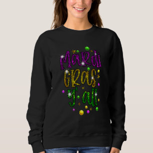 Sudadera Mardi Gras Yall Funny Vinatage New Orleans Fiesta