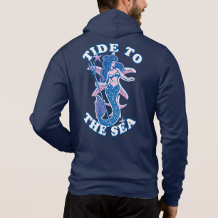 Sudadera Marea Hacia El Mar   Mermaid de Ocean Lover