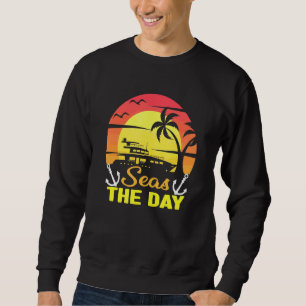 Sudadera Mares El Día Cruceros Vela Pun Cruising Anchor