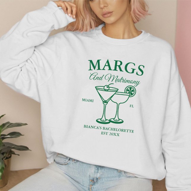 Sudadera Margs and Matrimony Beach Bachelorette (Subido por el creador)