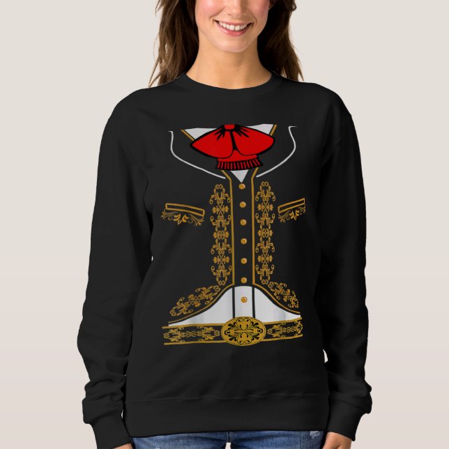 Sudadera Mariachi Charro Cinco De Mayo (Anverso)