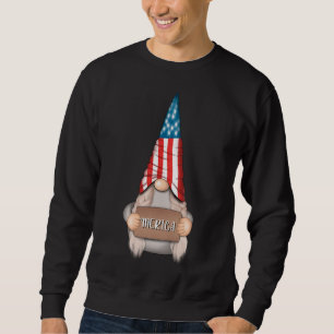 Sudadera Márica con un bonito juego patriótico con bandera 