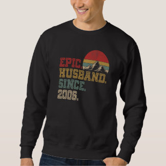 Sudadera Marido épico desde 2006 Guay 16th An