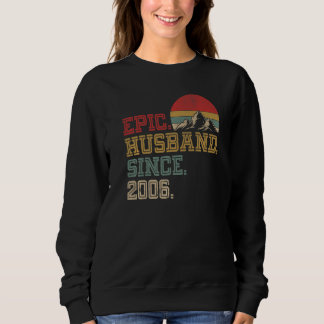 Sudadera Marido épico desde 2006 Guay 16th An