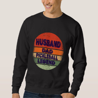 Sudadera Marido papá Leyenda Pickleball Funny Padre Vintage