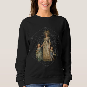 Sudadera Marie Antoinette Art Geométrico (Dolor de cosecha)