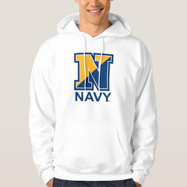 Sudadera Marina de Estados Unidos | N inicial de la marina (Anverso)