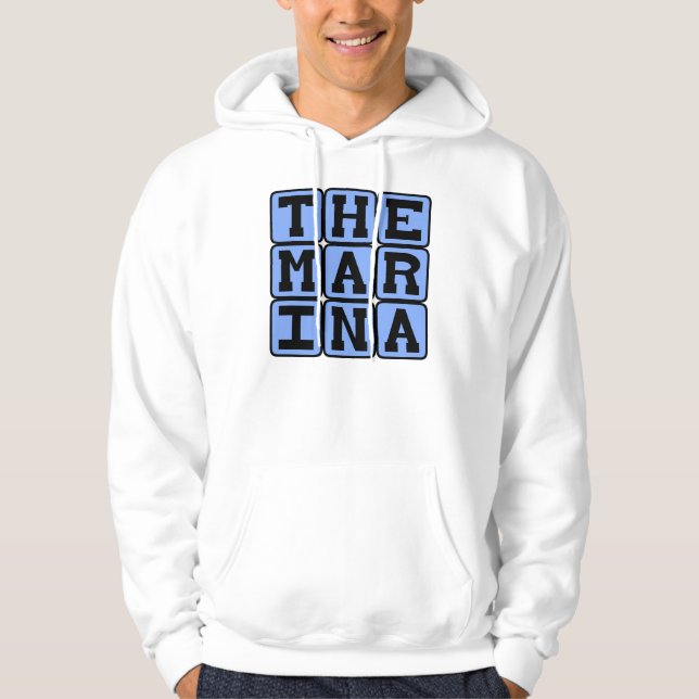 Sudadera Marina, distrito de San Francisco (Anverso)