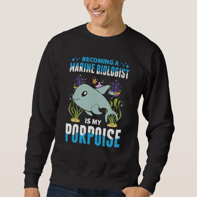 Sudadera Marine Biology For Future Marine Biologist Ocean S (Anverso)