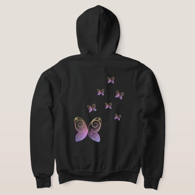 Sudadera Mariposa (Distribución Reverso )