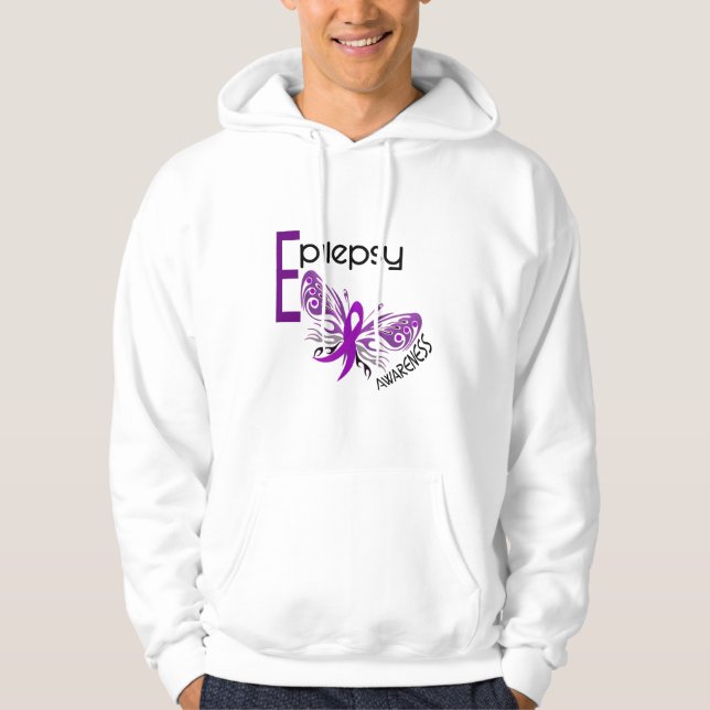 Sudadera MARIPOSA 3 de la epilepsia (Anverso)