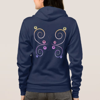 Sudadera mariposa alas simples