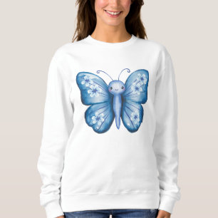 Sudadera Mariposa azul