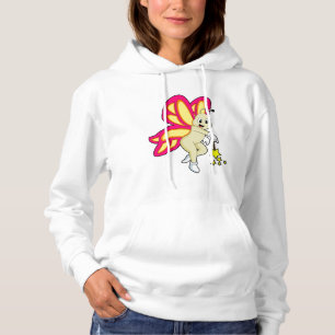 Sudadera Mariposa como asistente con varita mágica