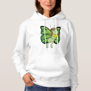 Sudadera Mariposa como piloto con gorra piloto