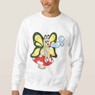 Sudadera Mariposa con burbujas de jabón