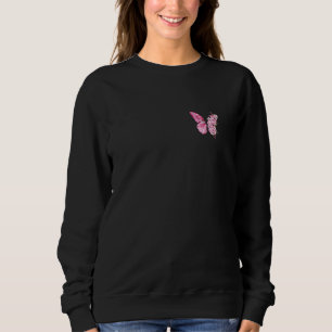 Sudadera Mariposa Con Cerezo En Flor Ala Sakura En El Pecho