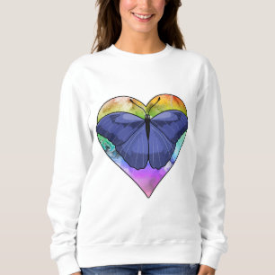 Sudadera Mariposa con corazón