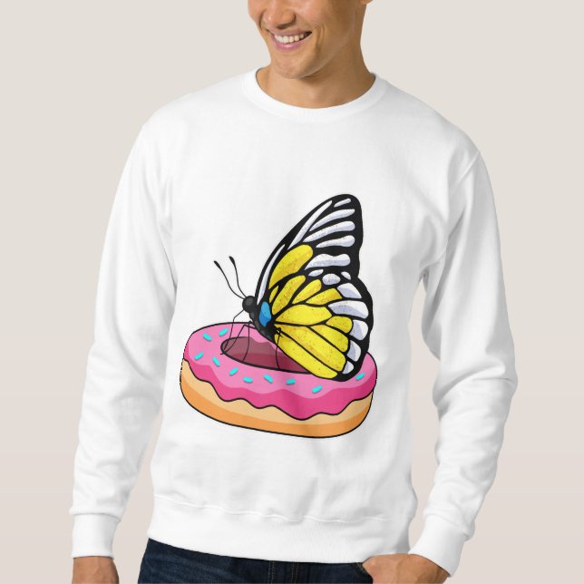 Sudadera Mariposa con Donut (Anverso)