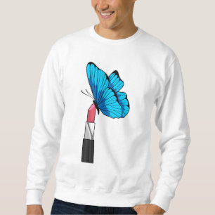 Sudadera Mariposa con lápiz labial