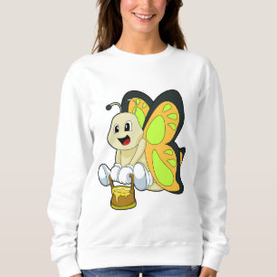 Sudadera Mariposa con miel