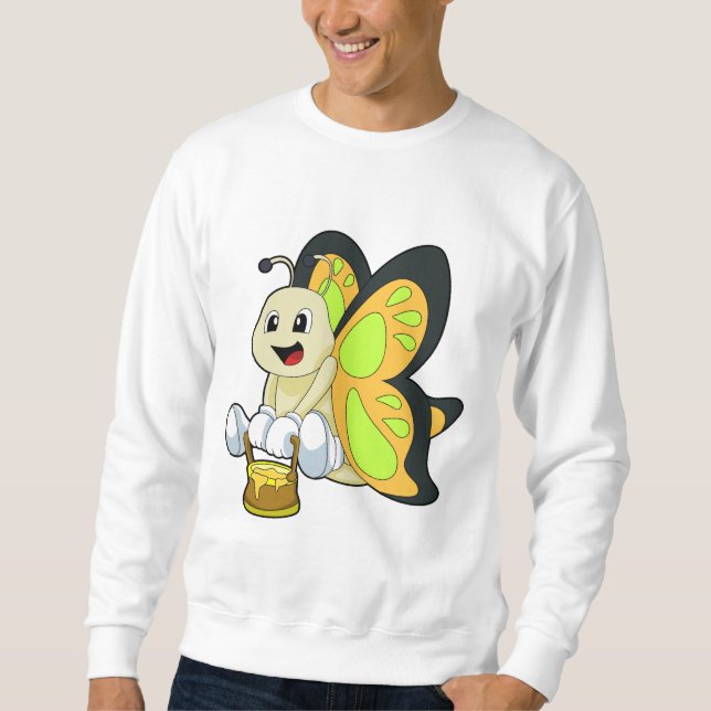 Sudadera Mariposa con miel (Anverso)