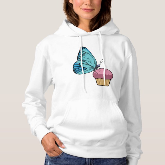 Sudadera Mariposa con Muffin (Anverso)