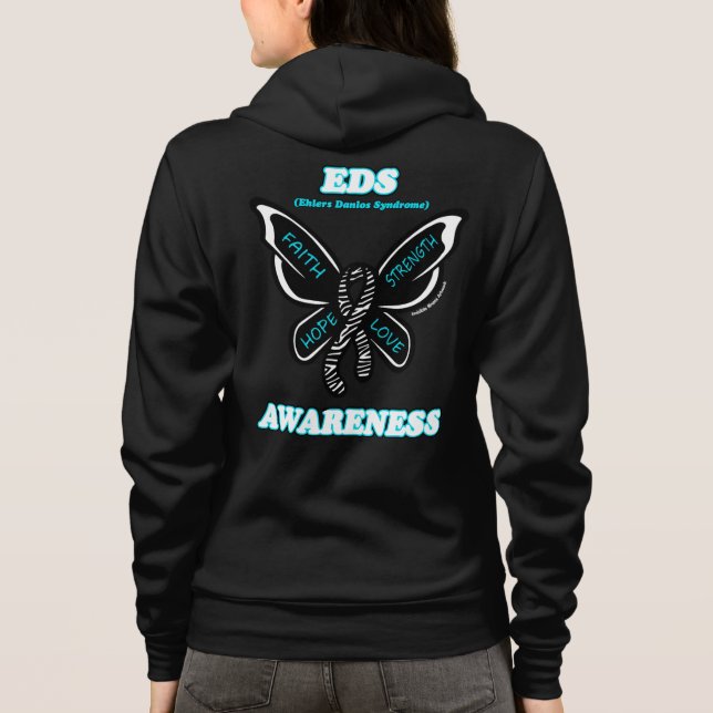 Sudadera Mariposa/Conciencia...EDS Hoodie (Reverso)